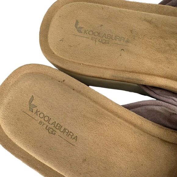 Koolaburra By Ugg Slide Sandals Lavender Purple Womens Size 7 Carenza Open Toe - Picture 6 of 10